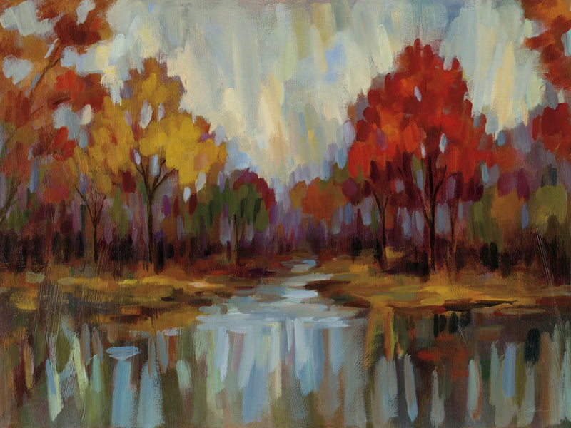 Fall Aquarelle Crop by Silvia Vassileva