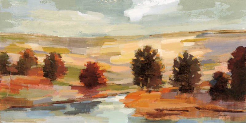 Fall Country Landscape by Silvia Vassileva