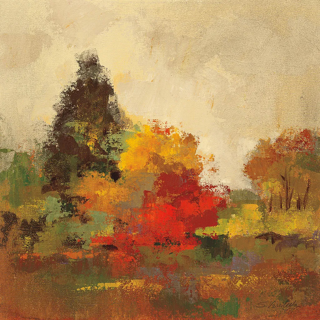 Fall Forest I by Silvia Vassileva. SKU 11247a. Archival Giclee Fine art print for wall decor.