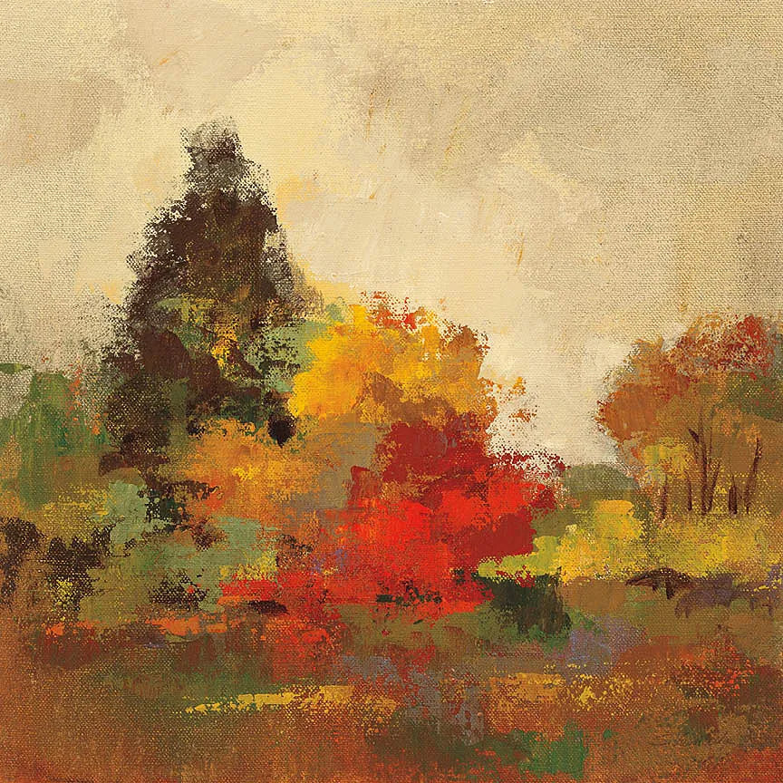 Fall Forest I by Silvia Vassileva. SKU 15820a. Archival Giclee Fine art print for wall decor.