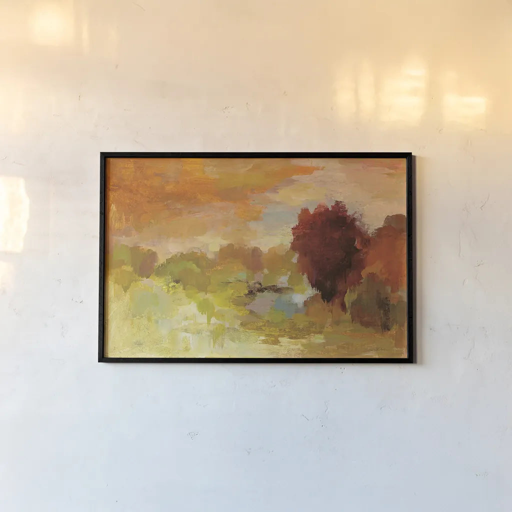 Fall Glory by Silvia Vassileva. shown as a paper print in a black flame. Available as a archival giclee rolled canvas, fine art paper, or poster print. SKU 28107i.