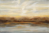Fall Lake Sunset by Silvia Vassileva. SKU 68338i. Archival Giclee Fine art print for wall decor.
