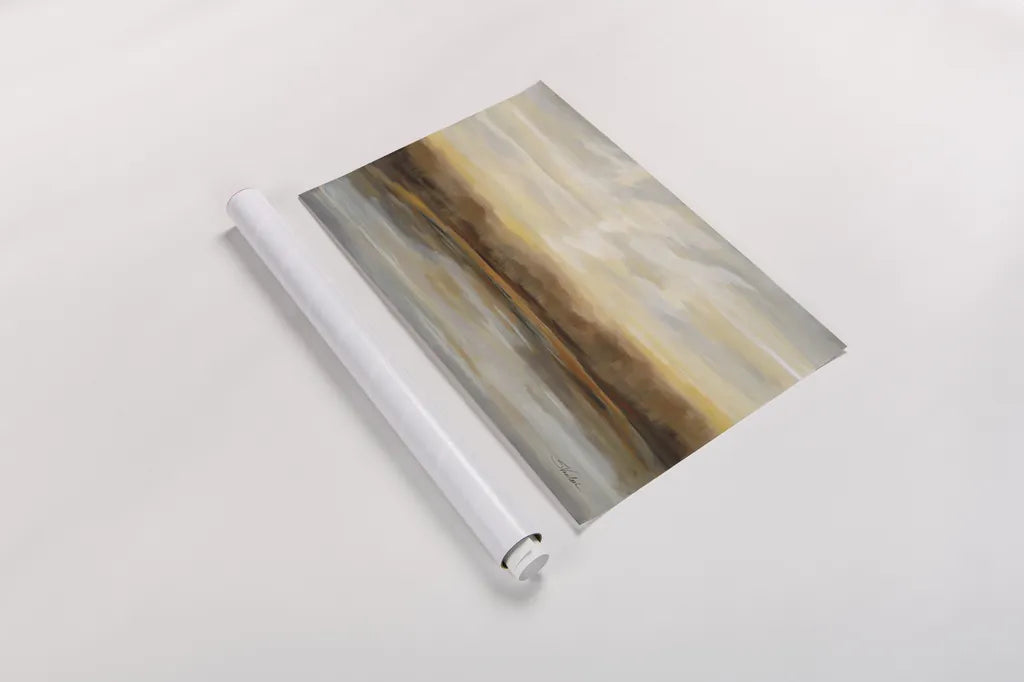 Fall Lake Sunset by Silvia Vassileva. shown as a rolled paper print. Available as archival giclee rolled canvas, fine art paper, or poster print. SKU 68338i.