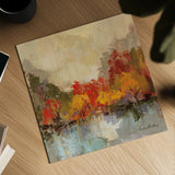 Fall Riverside II by Silvia Vassileva. Shown as a detailed flat fine art print, highlighting archival giclee quality. Available as an archival giclee rolled canvas, fine art paper, or poster print. SKU 11882a.