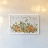 Fall Splendor I by Silvia Vassileva. shown as a paper print in a white frame. Available as a archival giclee rolled canvas, fine art paper, or poster print. SKU 56603i.