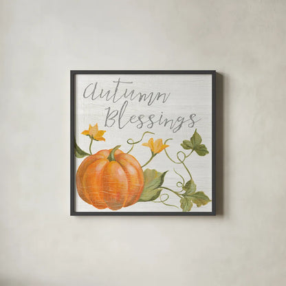 Fall Splendor II by Silvia Vassileva. Shown in a sleek black glass frame for a contemporary gallery look. Available as an archival giclee rolled canvas, fine art paper, or poster print. SKU 56604a.