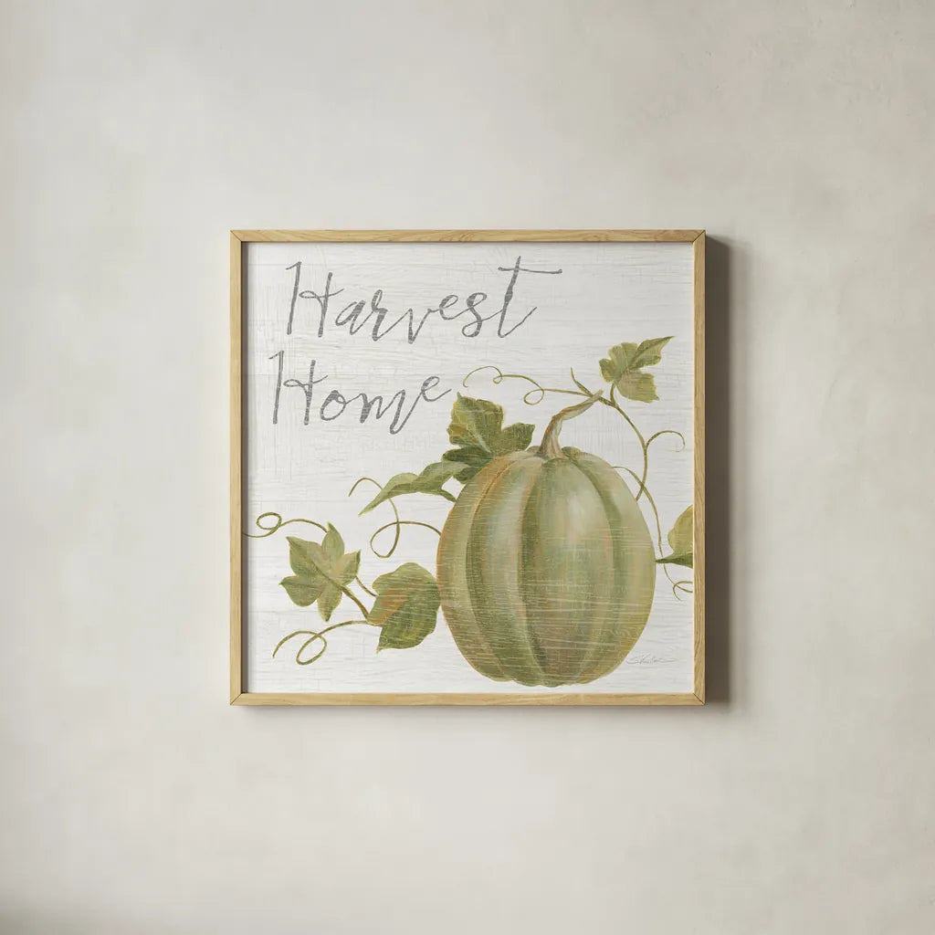 Fall Splendor III by Silvia Vassileva. Shown in a natural wood glass frame for a timeless modern aesthetic. Available as an archival giclee rolled canvas, fine art paper, or poster print. SKU 56605a.