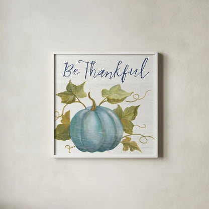 Fall Splendor IV Navy by Silvia Vassileva. Shown in a crisp white glass frame for a clean and minimalist style. Available as an archival giclee rolled canvas, fine art paper, or poster print. SKU 74790a.