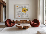Fall Splendor IX by Silvia Vassileva. Shown as extra-large giant wall art in a modern living room. Available as an archival giclee rolled canvas, fine art paper, or poster print. SKU 56611a.