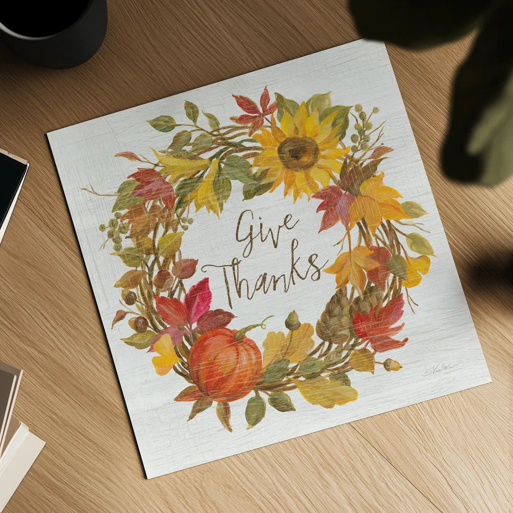 Fall Splendor VII by Silvia Vassileva. Shown as a detailed flat fine art print, highlighting archival giclee quality. Available as an archival giclee rolled canvas, fine art paper, or poster print. SKU 56609a.