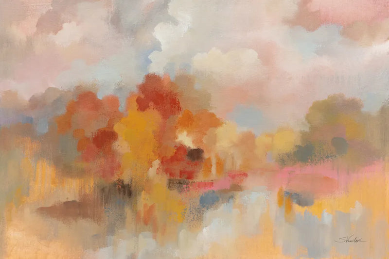 Fall Sunrise by Silvia Vassileva. SKU 87407i. Archival Giclee Fine art print for wall decor.