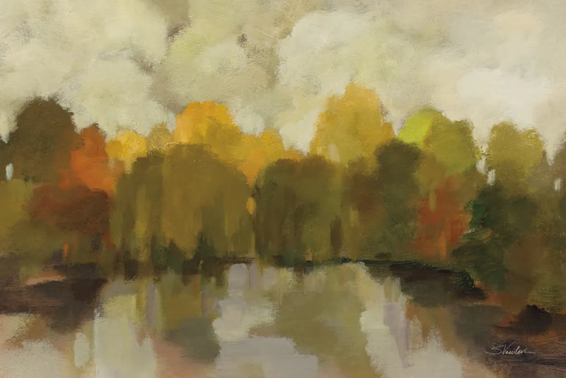 Fall Willows by Silvia Vassileva. SKU 94822i. Archival Giclee Fine art print for wall decor.
