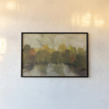 Fall Willows by Silvia Vassileva. shown as a paper print in a black flame. Available as a archival giclee rolled canvas, fine art paper, or poster print. SKU 94822i.