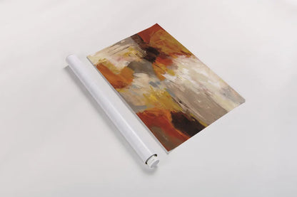 Falling Leaves by Silvia Vassileva. shown as a rolled paper print. Available as archival giclee rolled canvas, fine art paper, or poster print. SKU 75419i.