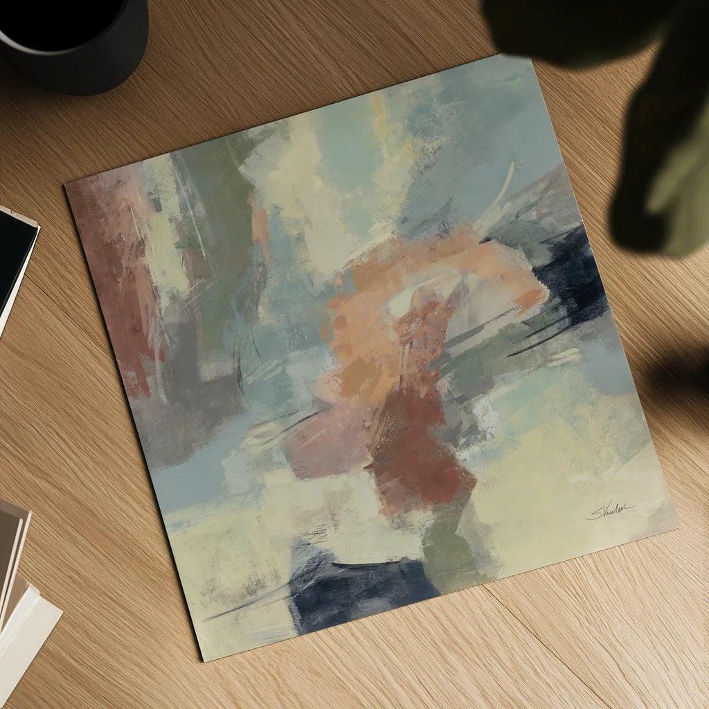 Farm Field by Silvia Vassileva. Shown as a detailed flat fine art print, highlighting archival giclee quality. Available as an archival giclee rolled canvas, fine art paper, or poster print. SKU 71966a.