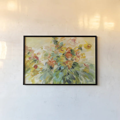 Festive Bouquet by Silvia Vassileva. shown as a paper print in a black flame. Available as a archival giclee rolled canvas, fine art paper, or poster print. SKU 56256i.