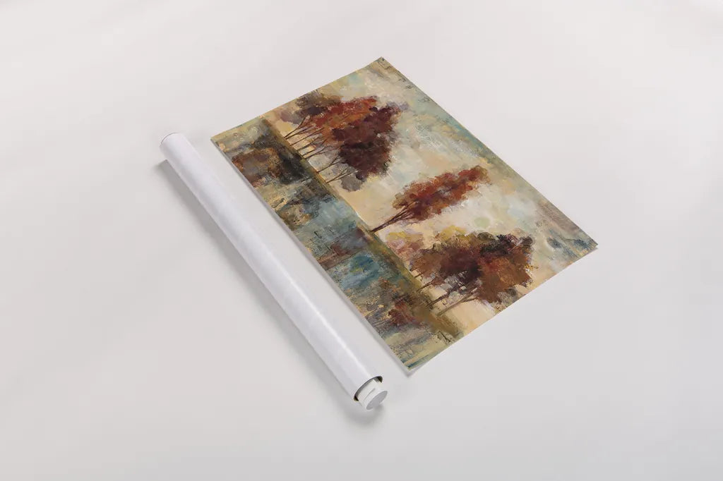 Field and Forest by Silvia Vassileva. shown as a rolled paper print. Available as archival giclee rolled canvas, fine art paper, or poster print. SKU 22519i.