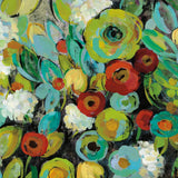 Fiesta Floral Crop by Silvia Vassileva. SKU 28785a. Archival Giclee Fine art print for wall decor.