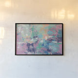 Fjord Reflections Crop Bright by Silvia Vassileva. shown as a paper print in a black flame. Available as a archival giclee rolled canvas, fine art paper, or poster print. SKU 33628i.