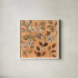 Flea Market Finds by Silvia Vassileva. Shown in a crisp white glass frame for a clean and minimalist style. Available as an archival giclee rolled canvas, fine art paper, or poster print. SKU 86522a.