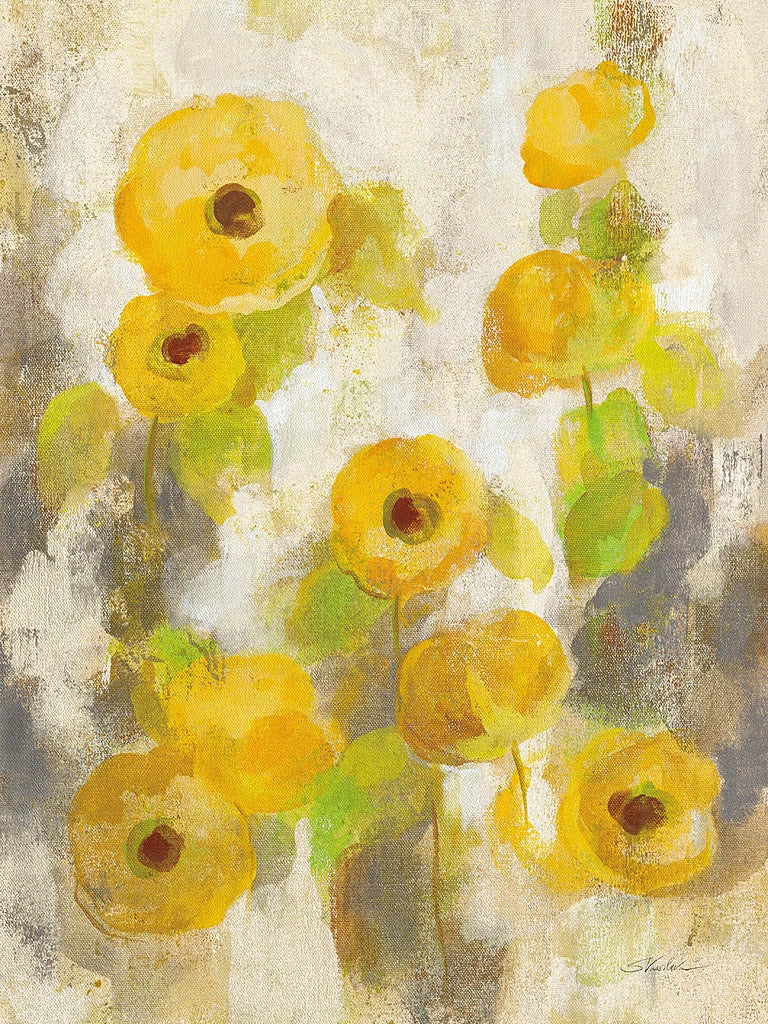 Floating Yellow Flowers II by Silvia Vassileva