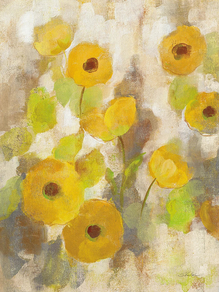 Floating Yellow Flowers III by Silvia Vassileva