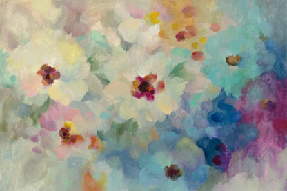 Floral Extravaganza by Silvia Vassileva. SKU 53711i. Archival Giclee Fine art print for wall decor.