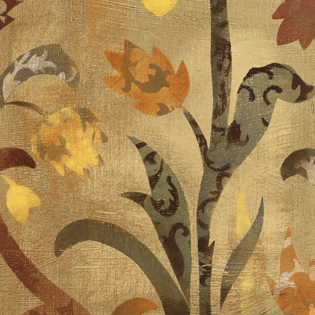 Floral Fragment III by Silvia Vassileva. SKU 3799a. Archival Giclee Fine art print for wall decor.