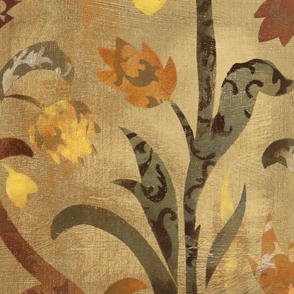 Floral Fragment III by Silvia Vassileva. SKU 3799a. Archival Giclee Fine art print for wall decor.