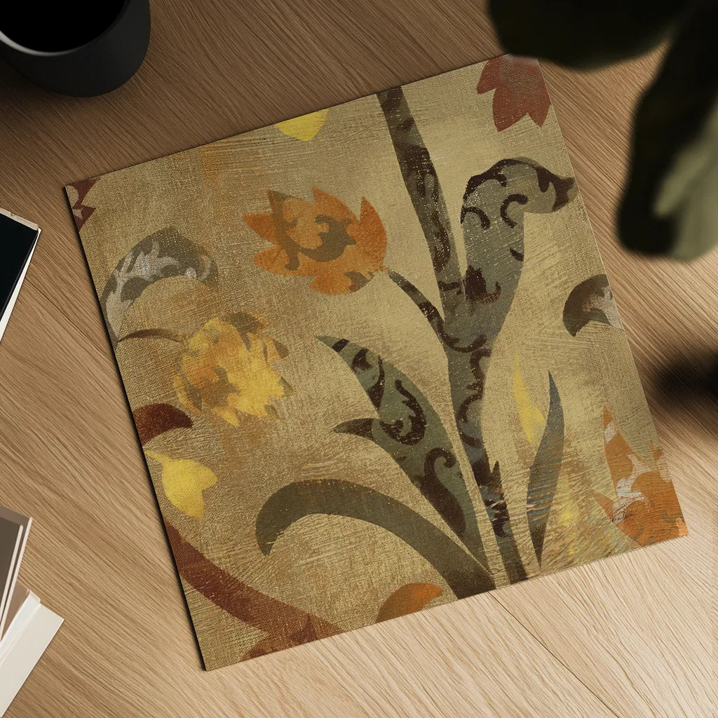 Floral Fragment III by Silvia Vassileva. Shown as a detailed flat fine art print, highlighting archival giclee quality. Available as an archival giclee rolled canvas, fine art paper, or poster print. SKU 3799a.