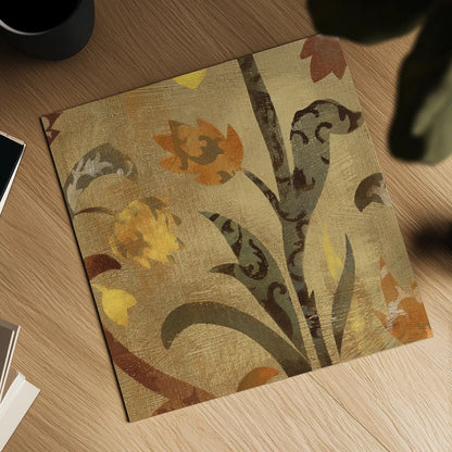 Floral Fragment III by Silvia Vassileva. Shown as a detailed flat fine art print, highlighting archival giclee quality. Available as an archival giclee rolled canvas, fine art paper, or poster print. SKU 3799a.