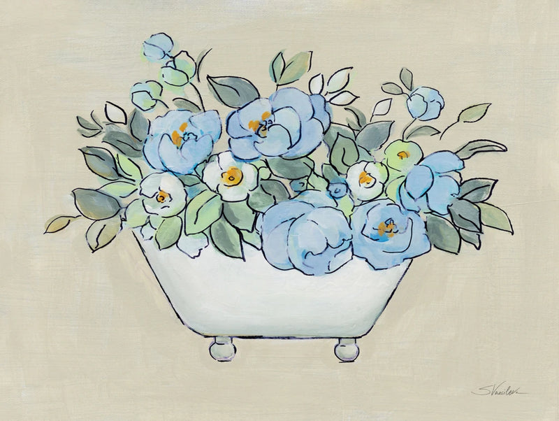 Floral Tub I by Silvia Vassileva