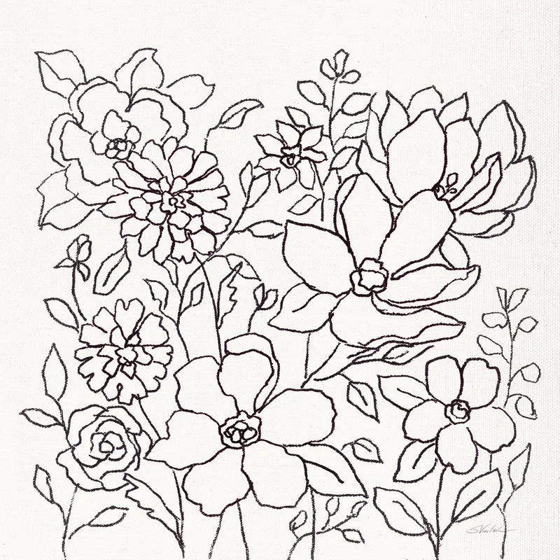 Flower Lace II by Silvia Vassileva. SKU 74690a. Archival Giclee Fine art print for wall decor.