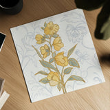 Flower Sophistication II by Silvia Vassileva. Shown as a detailed flat fine art print, highlighting archival giclee quality. Available as an archival giclee rolled canvas, fine art paper, or poster print. SKU 66080a.