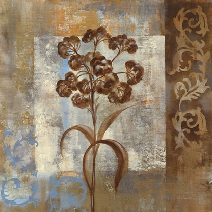 Flower on Slate II by Silvia Vassileva. SKU 60266a. Archival Giclee Fine art print for wall decor.