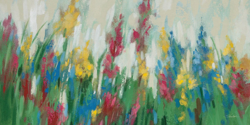 Flowers by the Cottage by Silvia Vassileva