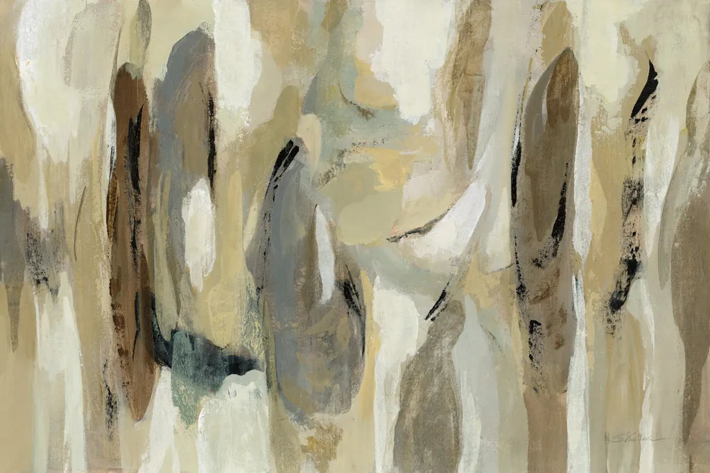 Fluidity Neutral by Silvia Vassileva. SKU 57260i. Archival Giclee Fine art print for wall decor.