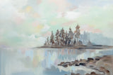 Foggy Lake by Silvia Vassileva. SKU 79152i. Archival Giclee Fine art print for wall decor.