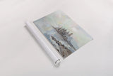 Foggy Lake by Silvia Vassileva. shown as a rolled paper print. Available as archival giclee rolled canvas, fine art paper, or poster print. SKU 79152i.