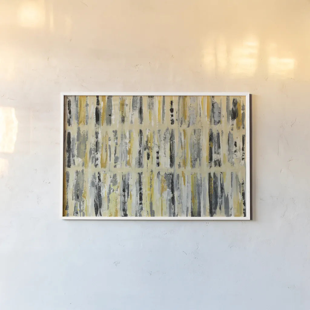 Foliage Tapestry by Silvia Vassileva. shown as a paper print in a white frame. Available as a archival giclee rolled canvas, fine art paper, or poster print. SKU 50282i.