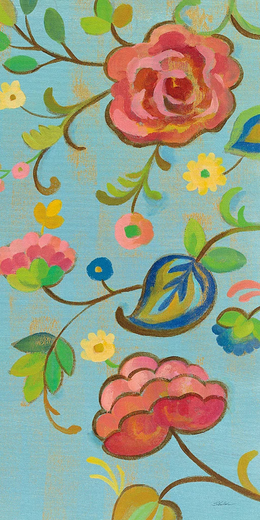 Folk Song Floral III by Silvia Vassileva