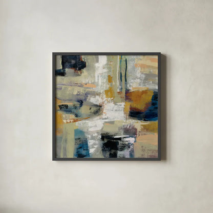 Full Moon I by Silvia Vassileva. Shown in a sleek black glass frame for a contemporary gallery look. Available as an archival giclee rolled canvas, fine art paper, or poster print. SKU 29738a.