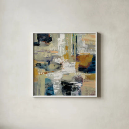 Full Moon I by Silvia Vassileva. Shown in a crisp white glass frame for a clean and minimalist style. Available as an archival giclee rolled canvas, fine art paper, or poster print. SKU 29738a.