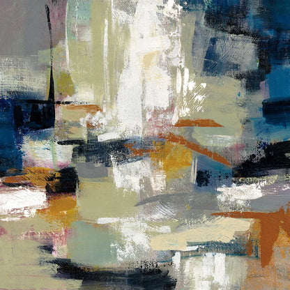 Full Moon II with White by Silvia Vassileva. SKU 30046a. Archival Giclee Fine art print for wall decor.