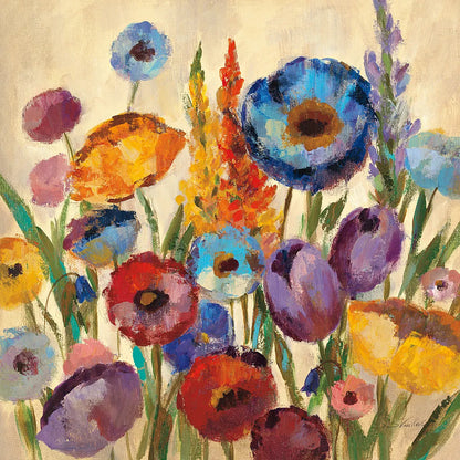 Garden Hues II by Silvia Vassileva. SKU 8443a. Archival Giclee Fine art print for wall decor.