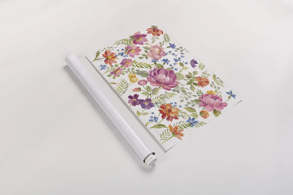 Garden Party I by Silvia Vassileva. shown as a rolled paper print. Available as archival giclee rolled canvas, fine art paper, or poster print. SKU 61569i.