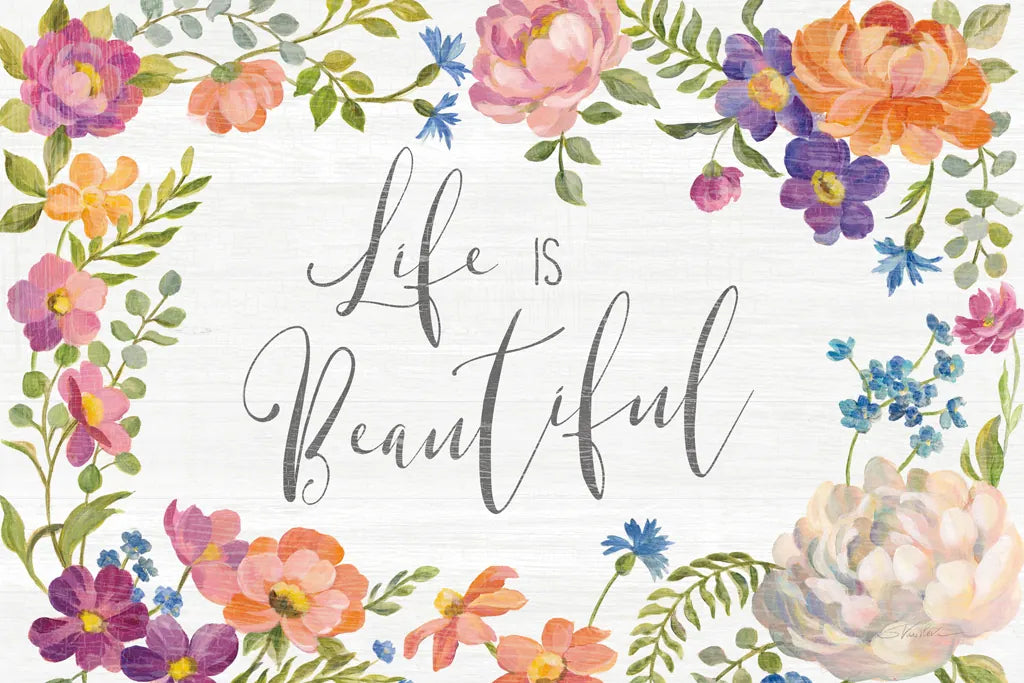 Garden Party II by Silvia Vassileva. SKU 61570i. Archival Giclee Fine art print for wall decor.