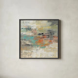 Gentle Gaze by Silvia Vassileva. Shown in a sleek black glass frame for a contemporary gallery look. Available as an archival giclee rolled canvas, fine art paper, or poster print. SKU 20896a.
