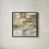 Gentle Touch by Silvia Vassileva. Shown in a sleek black glass frame for a contemporary gallery look. Available as an archival giclee rolled canvas, fine art paper, or poster print. SKU 35839a.