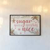 Gingerbread Christmas I by Silvia Vassileva. shown as a paper print in a black flame. Available as a archival giclee rolled canvas, fine art paper, or poster print. SKU 68598i.